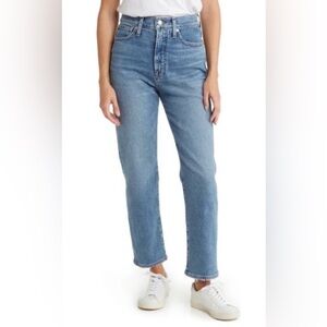 Madewell “The Perfect Vintage Jean” Straight Crop 28